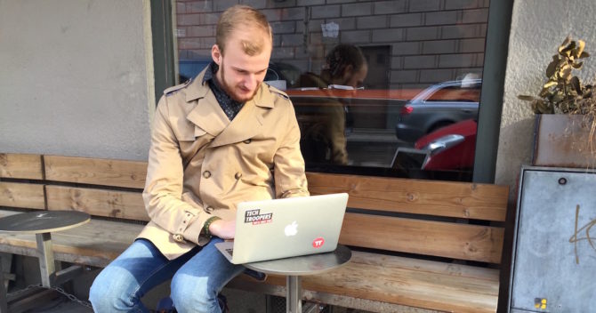 Tech Trooper som erbjuder IT-support som deltidsjobb i Stockholm, Göteborg, Malmö, Halmstad, Helsingborg och nu även Norge.