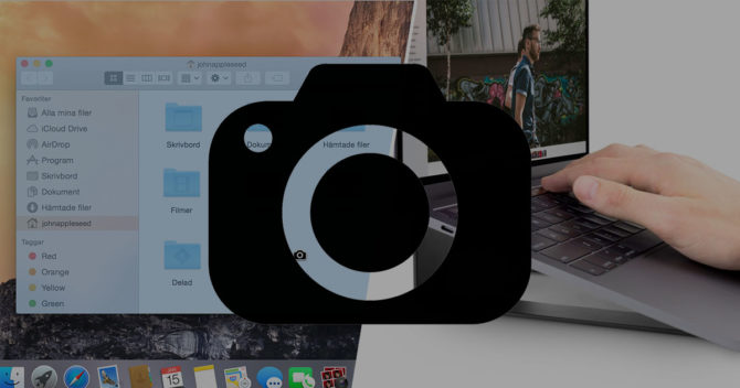 Skärmdump mac OS X