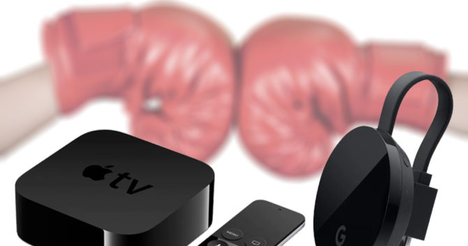 Chromecast Ultra vs. Apple TV