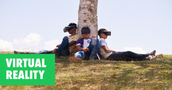 Virtual reality lek barn