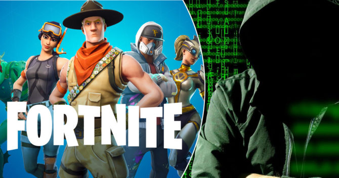 Fortnite + hacker image